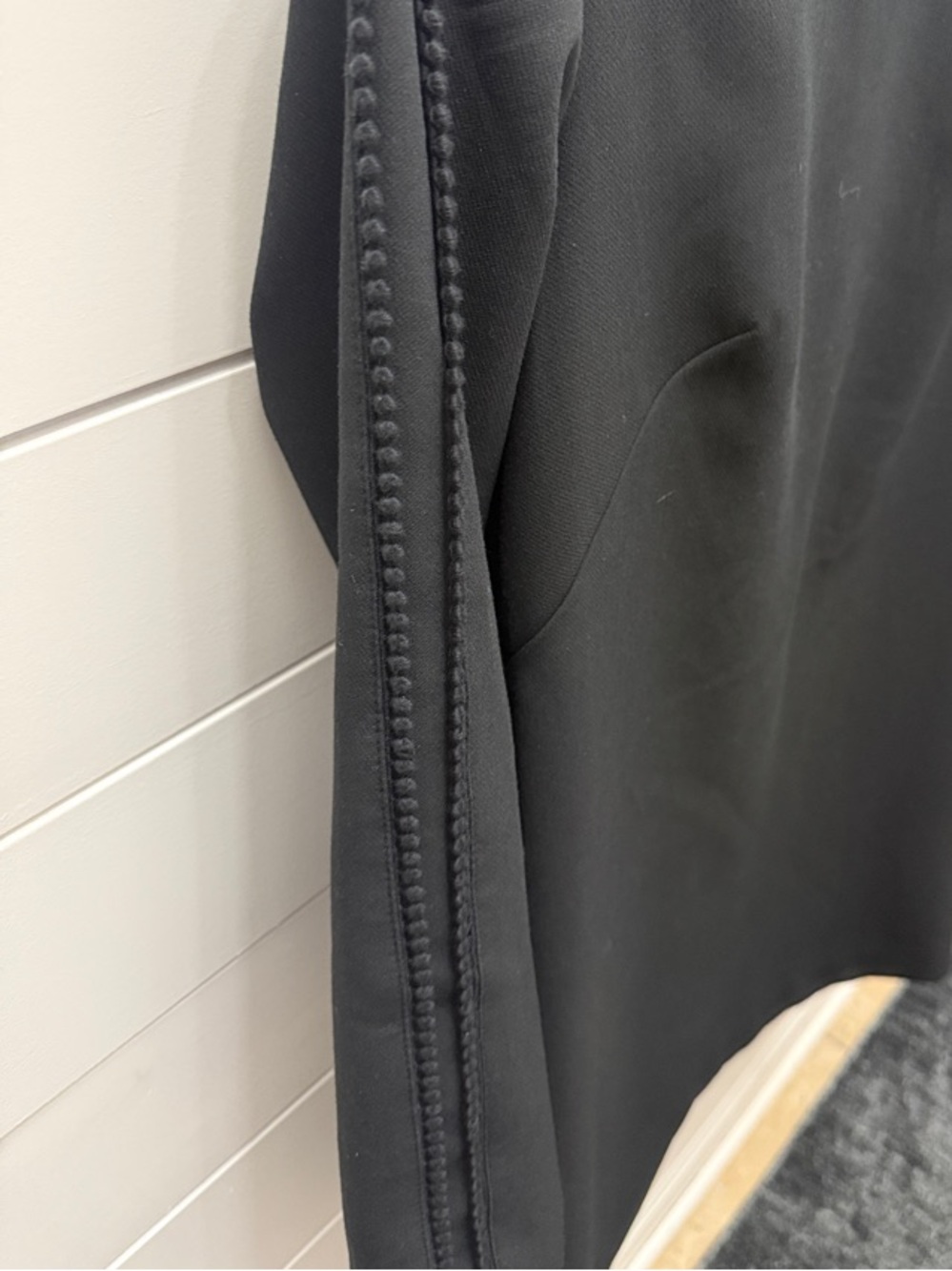 Banana Republic Black 3/4-Sleeve Shift Dress - Picture 8 of 8